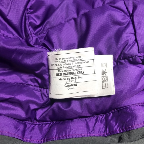 Patagonia Men's Primo Down Green and Purple Jacket Size L - Picture 12 of 16
